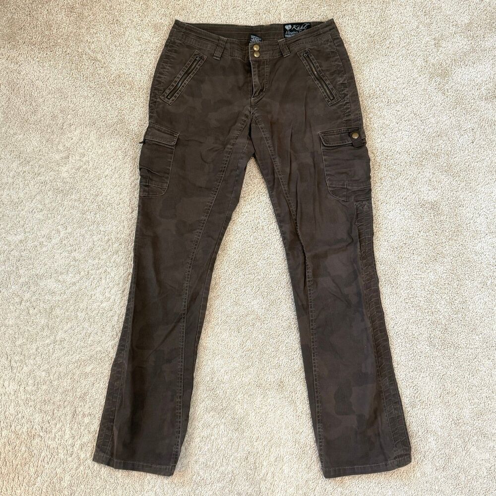 KÜHL Camo Cargo Hiking Pants Women’s Y2K Outdoor Gorpcore Utility